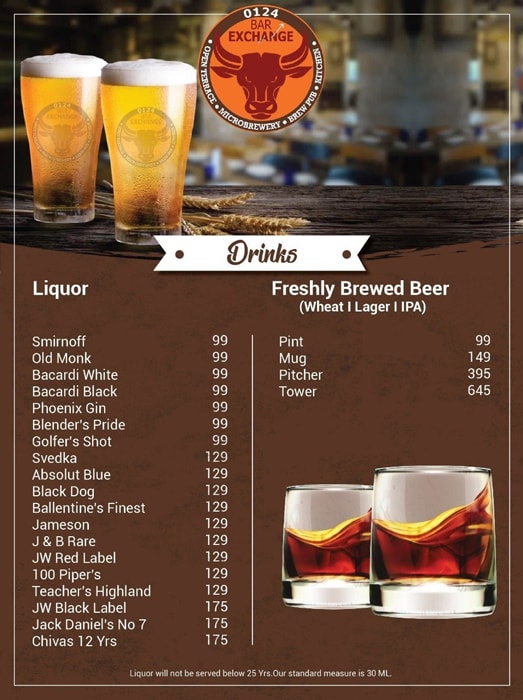 0124 Bar Exchange - Open Terrace Brewery - Sector 50 - Gurgaon image 10