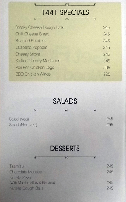 1441 Pizzeria - Fort - Mumbai image 2