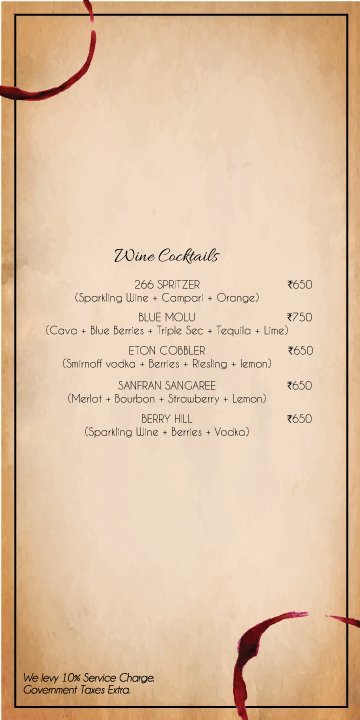 266 The Wine Room And Bar - Bandra West - Mumbai image 49