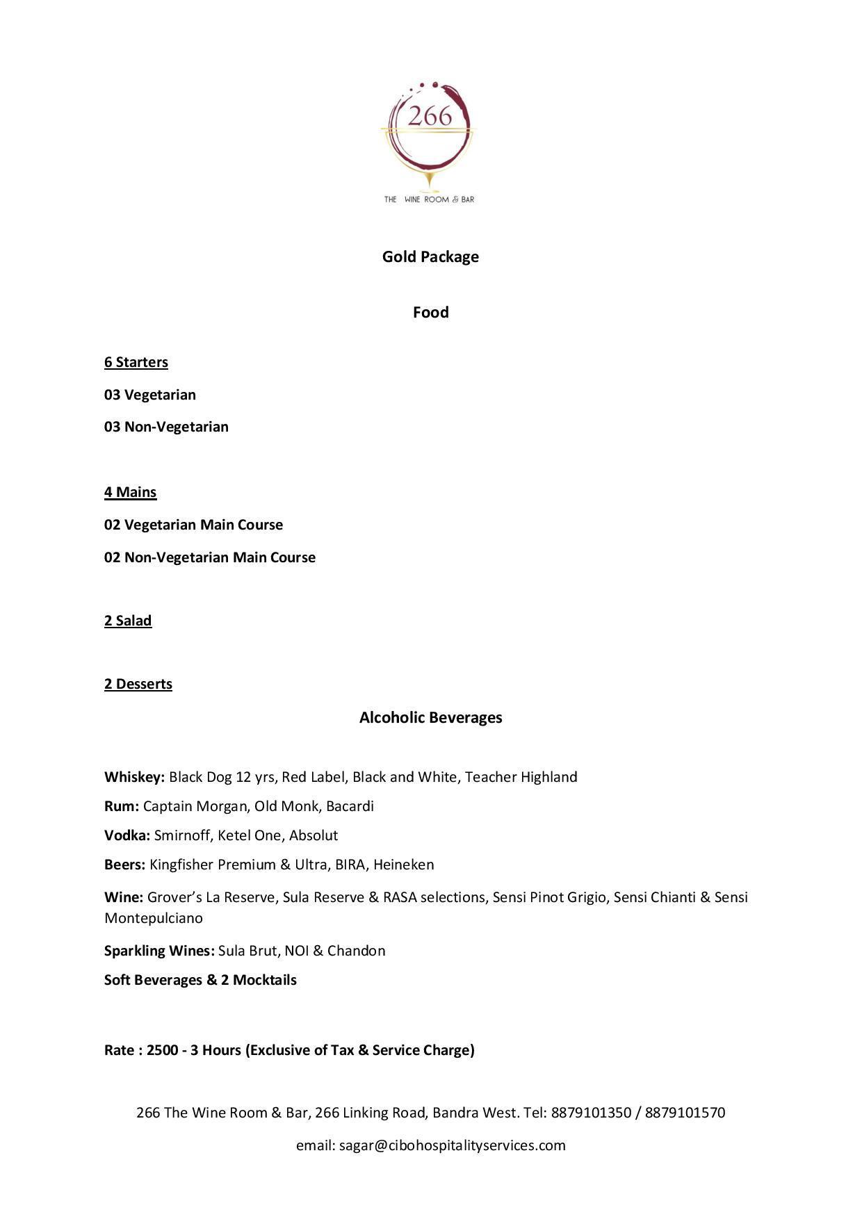 266 The Wine Room And Bar - Bandra West - Mumbai image 59