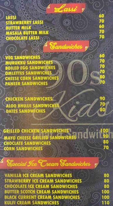 90s Kids Food - Ramapuram - Chennai image 5