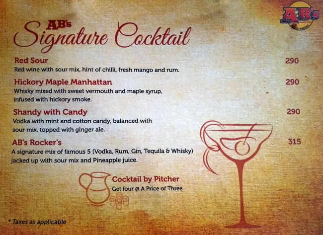 AB's - Absolute Barbecues - MGF Metropolis Mall - MG Road - Gurgaon image 17