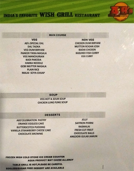 AB's - Absolute Barbecues - MGF Metropolis Mall - MG Road - Gurgaon image 19