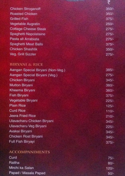 Aangan Restaurant - S P Road - Secunderabad image 18