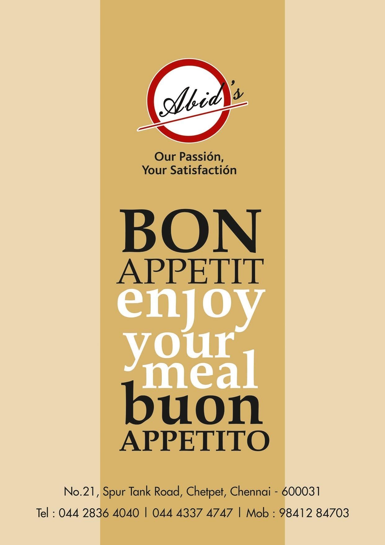 Abid's - Chetpet - Chennai image 2