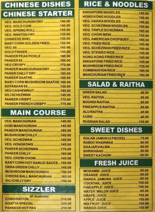 Agatya Veg Restaurant - Budhwar Peth - Pune image 10