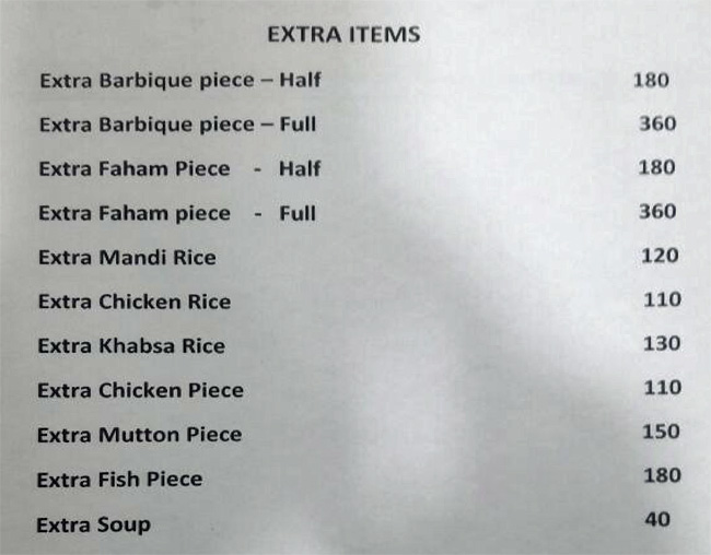 Al - Arabian Mandi & Restaurant KPS - Moosapet - Hyderabad image 3