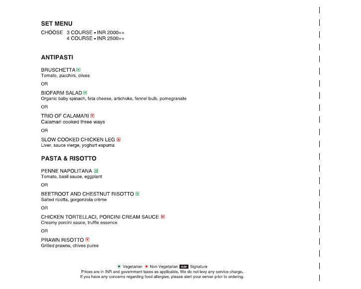 Alba - JW Marriott Bengaluru - Lavelle Road - Bangalore image 3