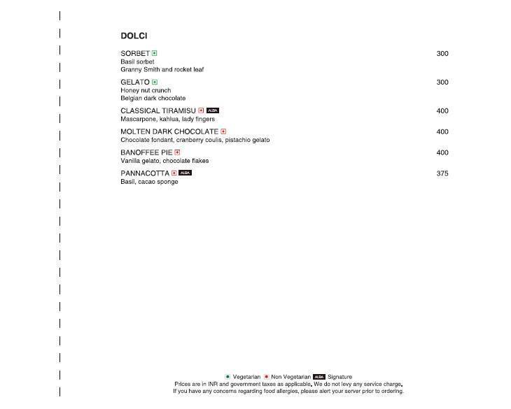 Alba - JW Marriott Bengaluru - Lavelle Road - Bangalore image 4