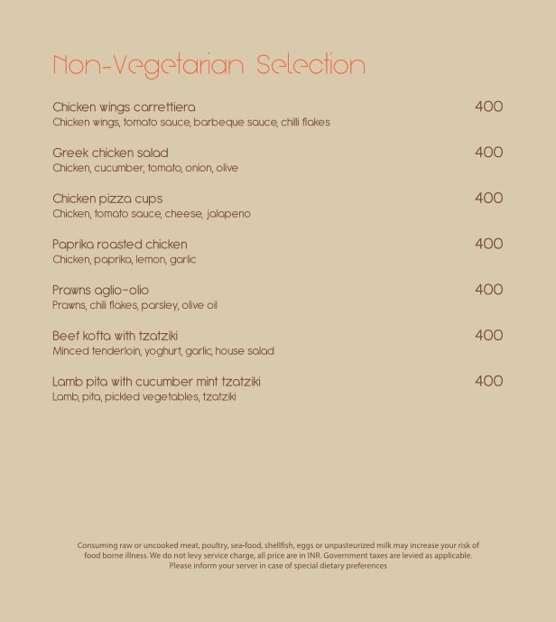 Alfresco by Bene -Sheraton Grand Hotel - Malleshwaram - Bangalore image 2