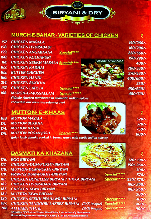 Ali Baba Multicuisine Restaurant - Vashi - Navi Mumbai image 3