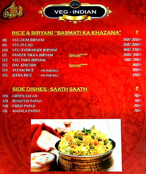 Ali Baba Multicuisine Restaurant - Vashi - Navi Mumbai image 5