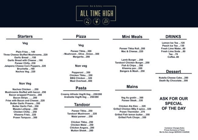 All Time High Bar & Eatery - Mundhwa - Pune image 2