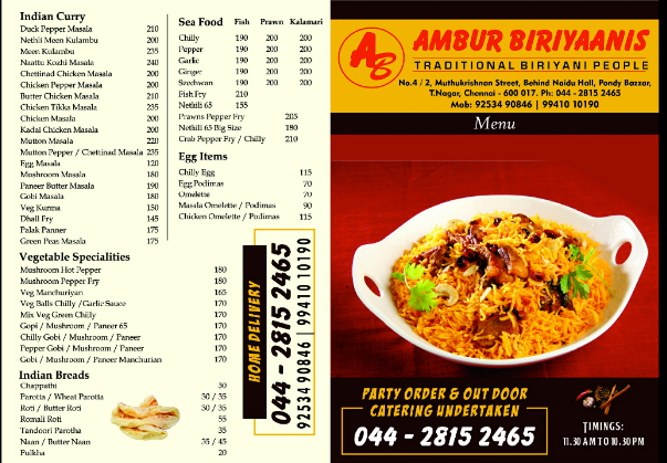 Ambur Star Biryani - T. Nagar - Chennai image 1