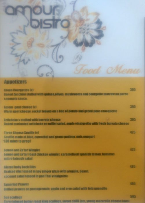 Amour Bistro - Chanakyapuri - New Delhi image 11