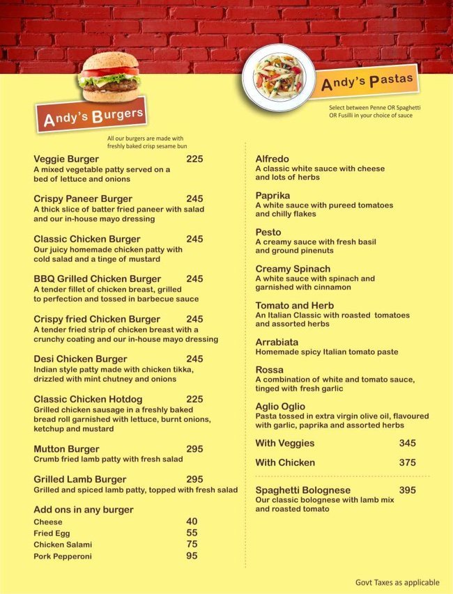 Andy's Kitchen - Bandra West - Mumbai image 4