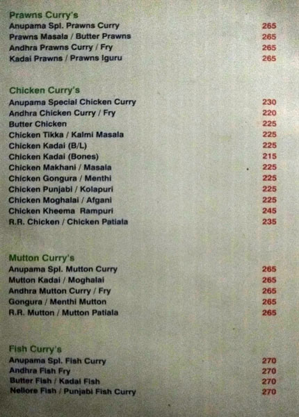 Anupama Restaurant - Mehdipatnam - Hyderabad image 3