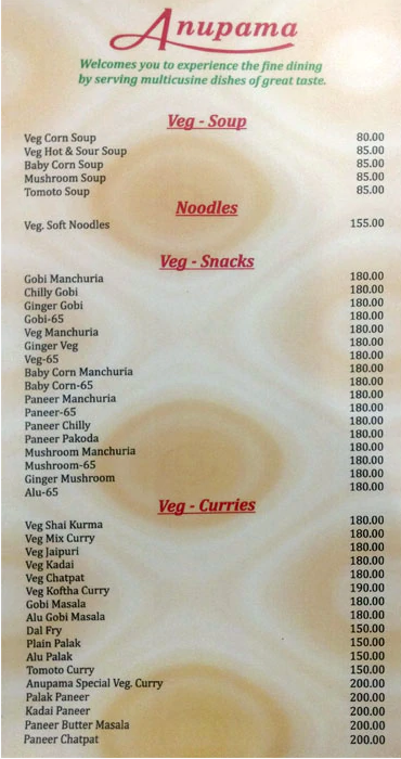 Anupama Restaurant - Yousufguda - Hyderabad image 5