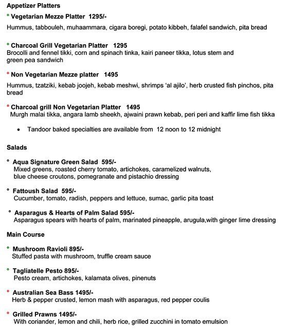 Aqua - The Park - Connaught Place - Delhi image 13