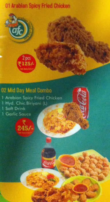 Arabian Fried Chicken - Race Course - Coimbatore image 1
