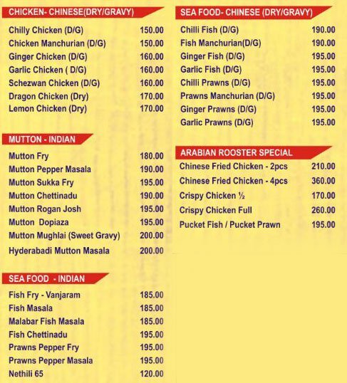 Arabian Rooster - K.K. Nagar - Chennai image 5