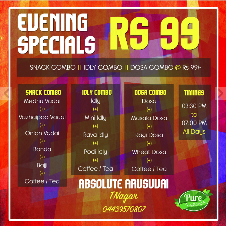 Arusuvai Arasu Restaurant - T Nagar - Chennai image 10