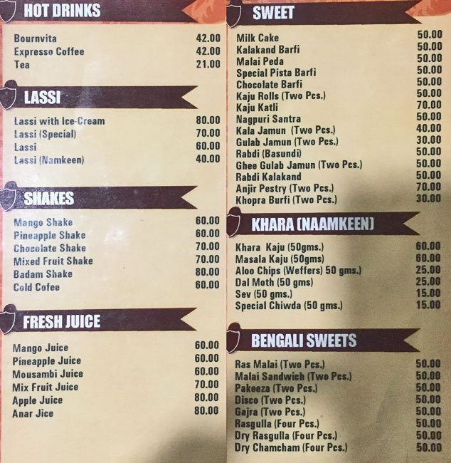 Arya Bhawan Sweets & Veg Restaurant - Sitabuldi - Nagpur image 3