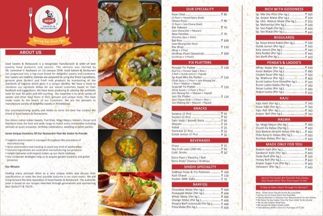 Azad Sweet & Restaurant - Relief Road - Ahmedabad image 3