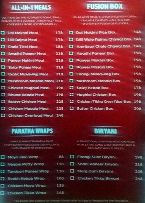 BOX8- Desi Meals - Sector 56 - Gurgaon image 1