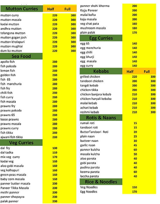 BRR Bawarchi Family Restaurant - Malkajgiri - Secunderabad image 2