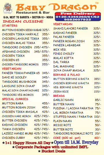 Baby Dragon Bar & Restaurant - Sector 18 - Noida image 9