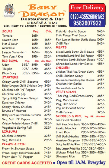 Baby Dragon Bar & Restaurant - Sector 18 - Noida image 10