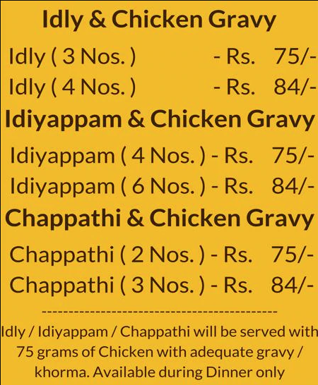 Balaji Fast Food Tiffin Centre - Kilpauk - Chennai image 2