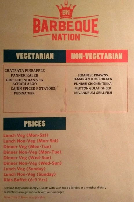 Barbeque Nation - Kannanthura - Trivandrum image 1