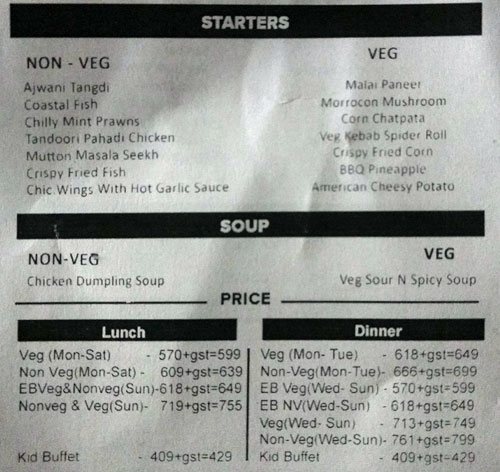 Barbeque Pride - Labbipet - Vijayawada image 2