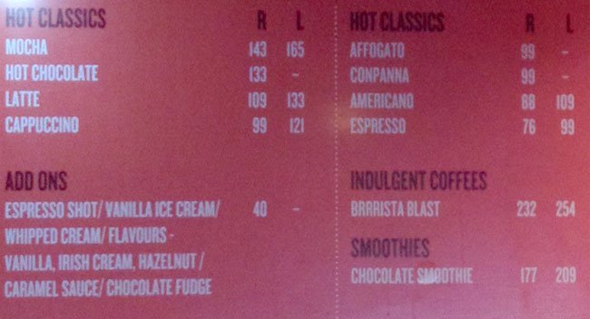 Barista Lavazza - Block C - Hitech City - Hyderabad image 1