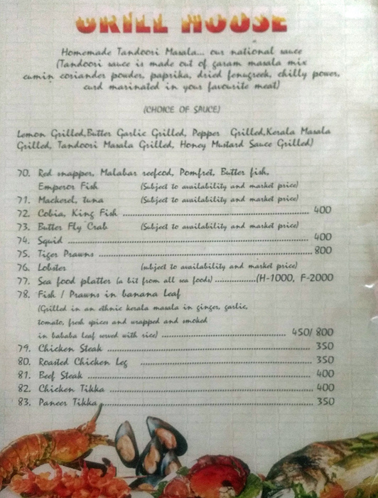 Beatles Cafe Grill House - Kovalam - Trivandrum image 6