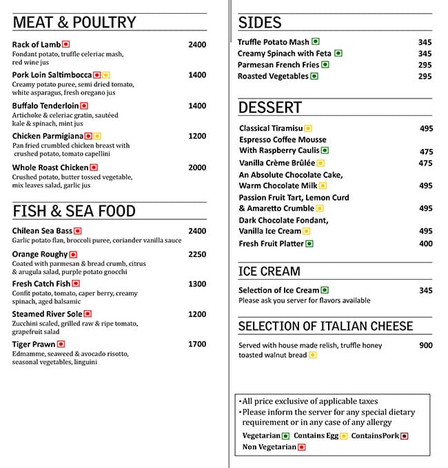 Bella Cucina - Le Meridien - MG Road - Gurgaon image 1