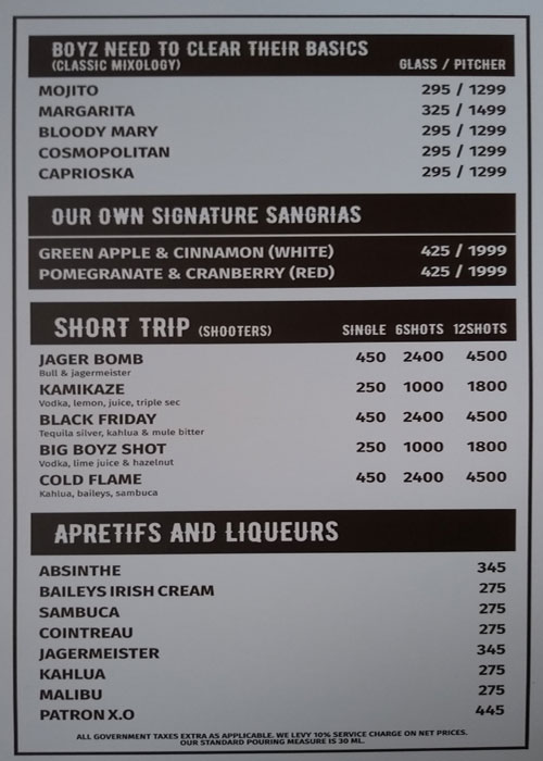 Big Boyz Lounge Air Bar - Sector 29 - Gurgaon image 6