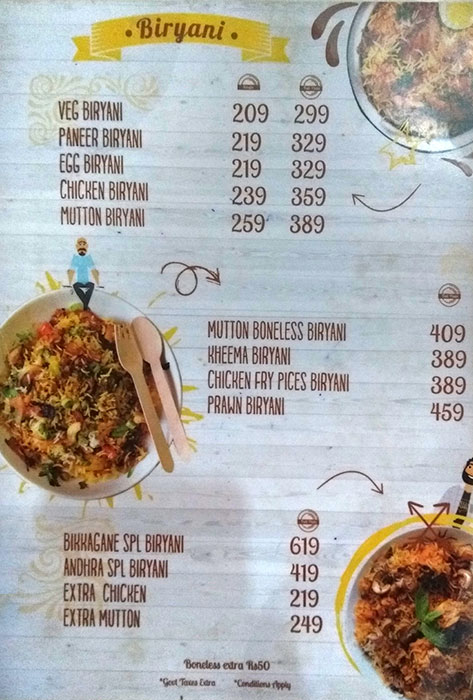 Bikkgane Biryani - Connaught Place - New Delhi image 8