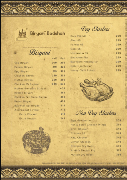 Biryani Badshah - Connaught Place - New Delhi image 4