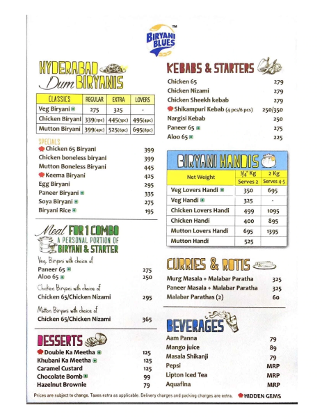 Biryani Blues - Connaught Place - New Delhi image 1