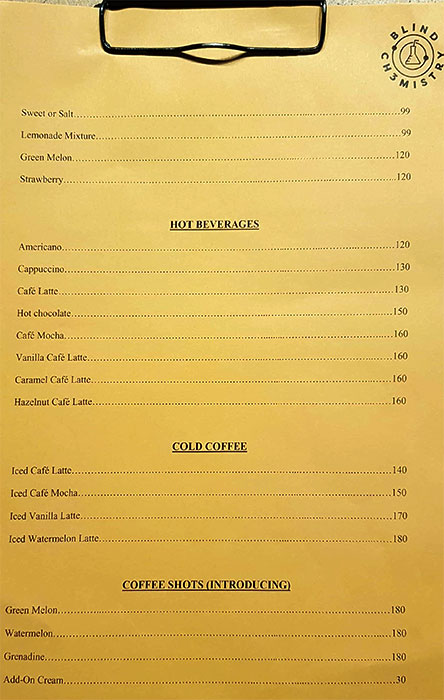 Blind Ch3mistry - Teynampet - Chennai image 3