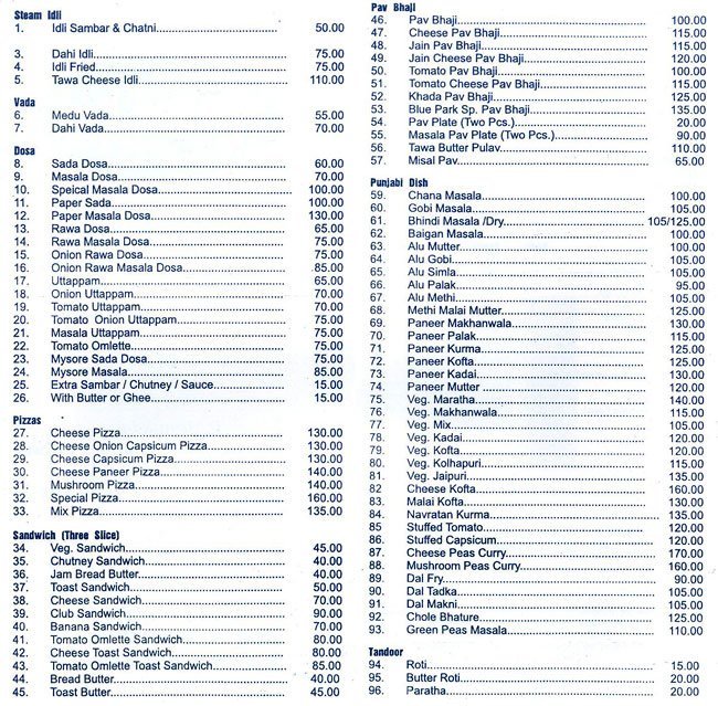 Blue Park Pure Veg - Andheri - Mumbai image 1