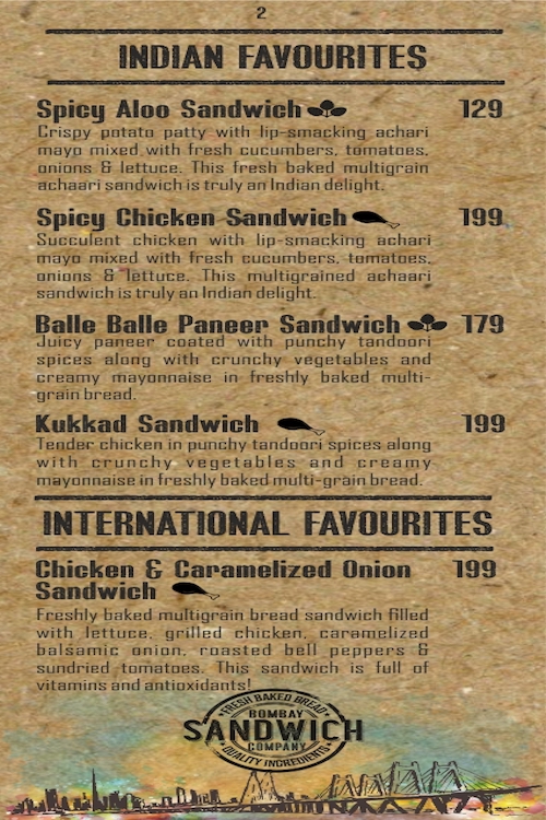 Bombay Sandwich Company - Sector 40 - Gurgaon image 10