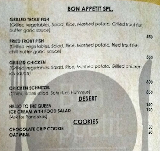 Bon Appetit - Old Manali - Manali image 1