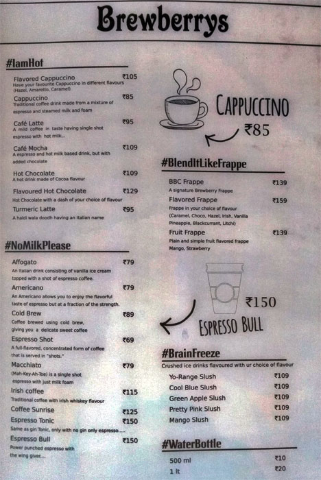 Brewberrys - The Coffee Bar - Sasthamangalam - Trivandrum image 3