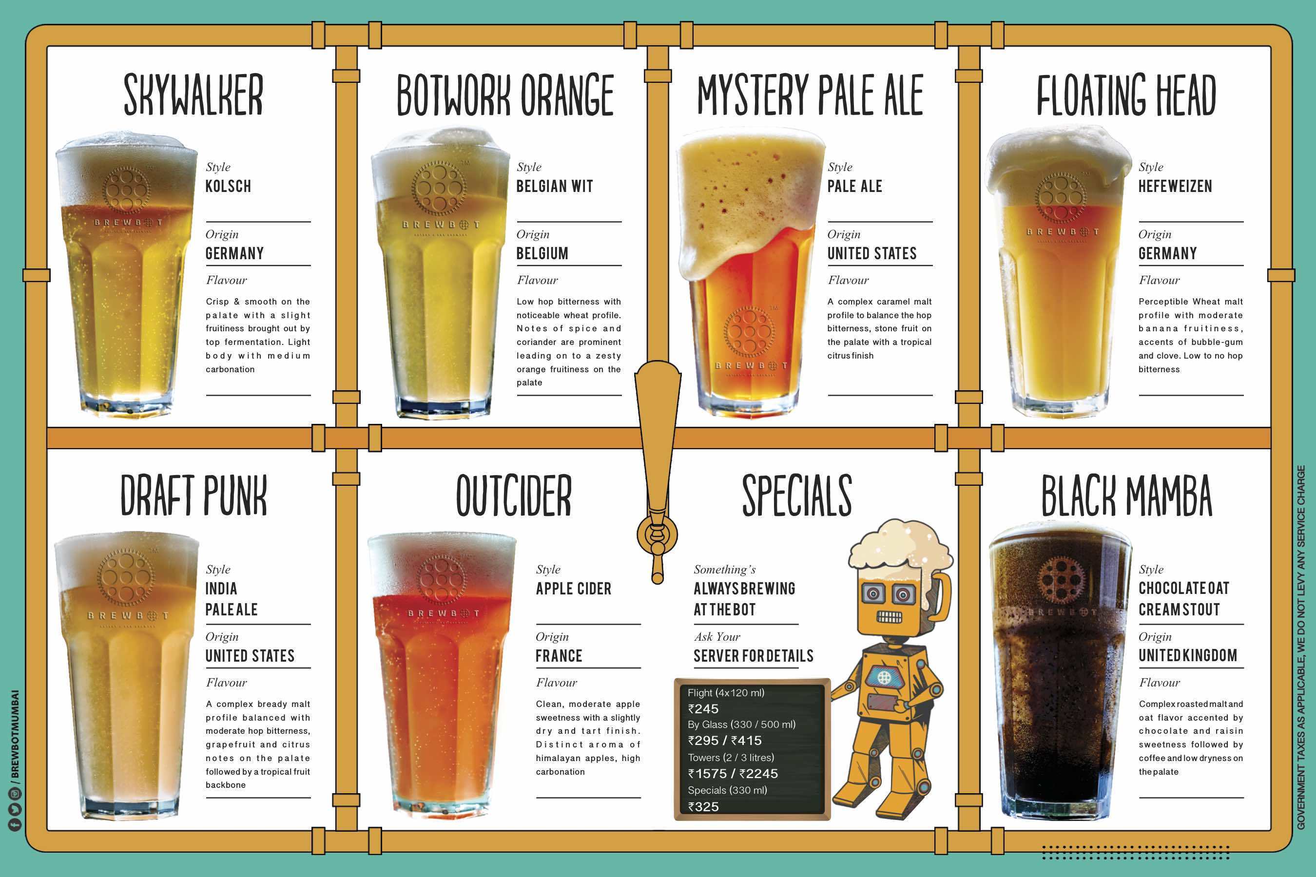 Brewbot Eatery & Pub Brewery - Andheri West - Mumbai image 1