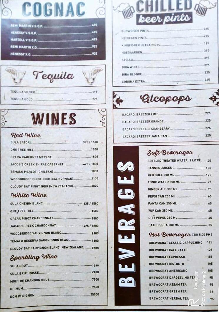 Brewocrat : Brewery Skybar & Kitchen - South City 2 - Gurgaon image 3