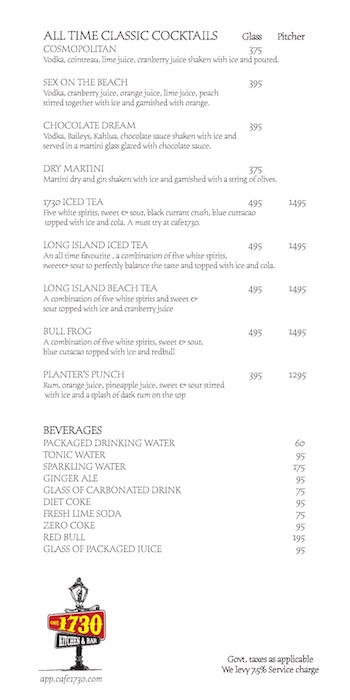 Cafe 1730 - Koregaon Park - Pune image 3